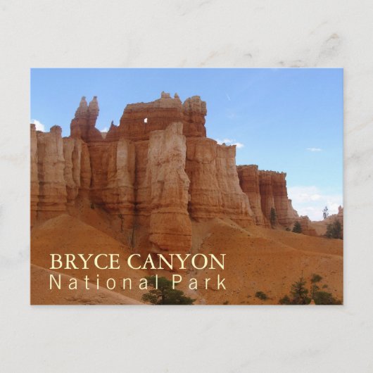 Nationaal Park Bryce Canyon Briefkaart (Voorkant)