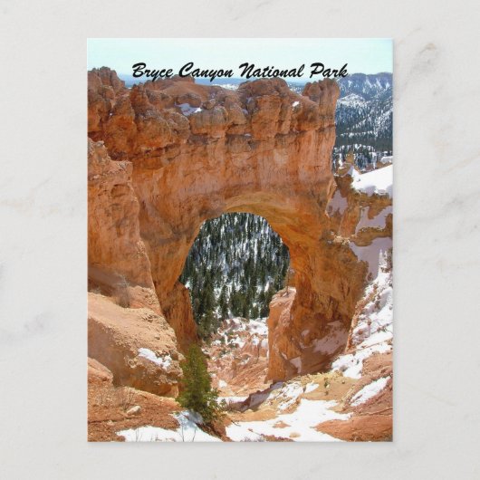 Nationaal Park Bryce Canyon Briefkaart (Voorkant)