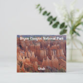 Nationaal Park Bryce Canyon Briefkaart (Staand voorkant)