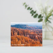 Nationaal Park Bryce Canyon Briefkaart (Staand voorkant)