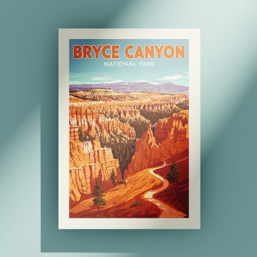  Nationaal Park Bryce Canyon Briefkaart