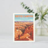  Nationaal Park Bryce Canyon Briefkaart (Staand voorkant)