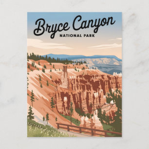 Nationaal Park Bryce Canyon Briefkaart
