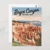 Nationaal Park Bryce Canyon Briefkaart (Voorkant / Achterkant)