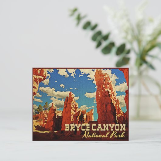 Nationaal Park Bryce Canyon Briefkaart (Staand voorkant)