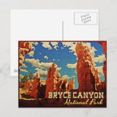 Nationaal Park Bryce Canyon Briefkaart (Voorkant / Achterkant)