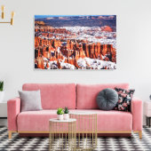 Nationaal Park Bryce Canyon Canvas Afdruk (Insitu (Woonkamer))
