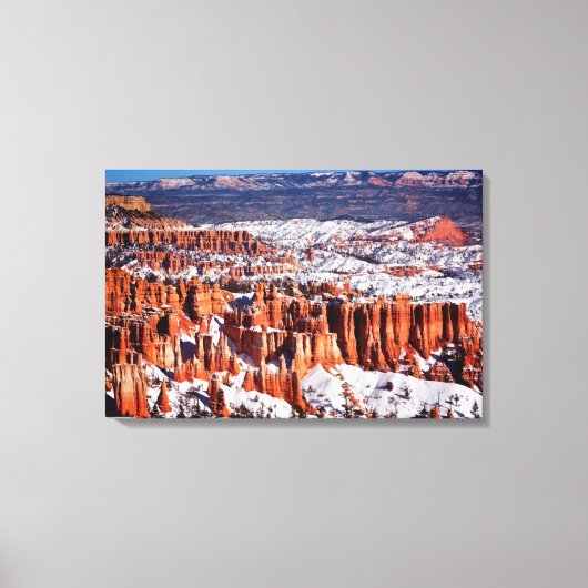 Nationaal Park Bryce Canyon Canvas Afdruk (Voorkant)