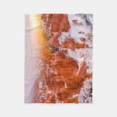 Nationaal Park Bryce Canyon Fleece Deken (Voorkant)