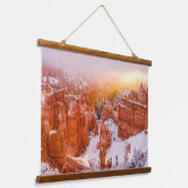 Nationaal Park Bryce Canyon Hangend Wandkleed (Gebogen)