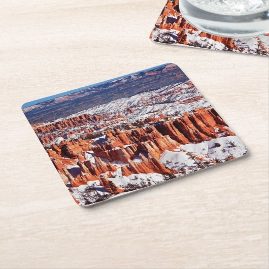 Nationaal Park Bryce Canyon Kartonnen Onderzetters (Schuin)