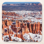 Nationaal Park Bryce Canyon Kartonnen Onderzetters (Voorkant)