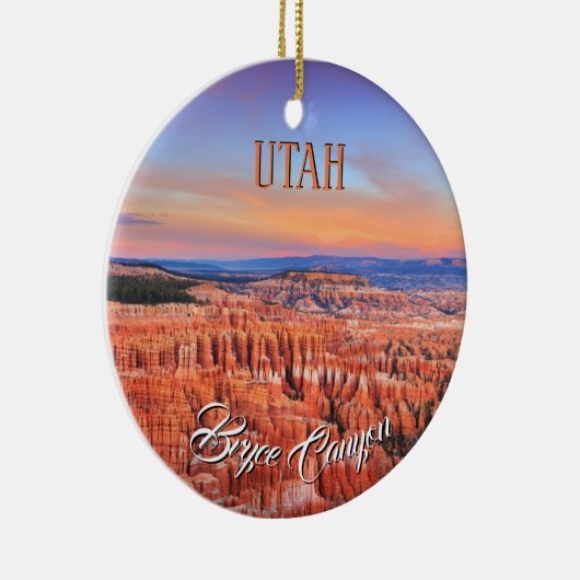 Nationaal Park Bryce Canyon Keramisch Ornament (Rechts)