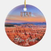 Nationaal Park Bryce Canyon Keramisch Ornament (Achterkant)