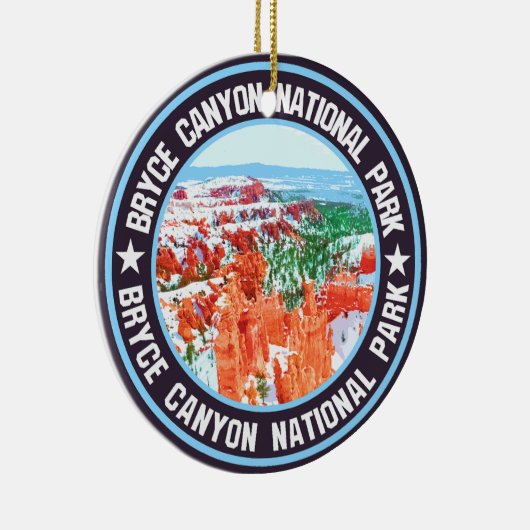 Nationaal Park Bryce Canyon Keramisch Ornament (Rechts)