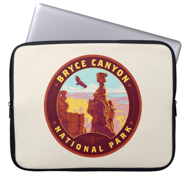 Nationaal Park Bryce Canyon Laptop Sleeve (Voorkant)