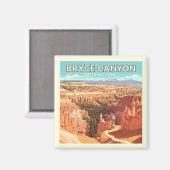  Nationaal Park Bryce Canyon Magneet (Voorkant / Achterkant)