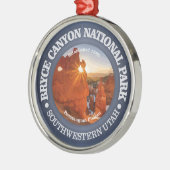 Nationaal Park Bryce Canyon Metalen Ornament (Links)
