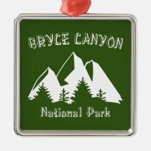 Nationaal Park Bryce Canyon Metalen Ornament