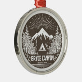 Nationaal Park Bryce Canyon Metalen Ornament (Rechts)