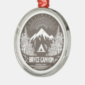 Nationaal Park Bryce Canyon Metalen Ornament (Links)