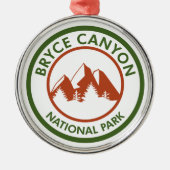 Nationaal Park Bryce Canyon Metalen Ornament (Voorkant)