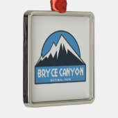 Nationaal Park Bryce Canyon Metalen Ornament (Rechts)