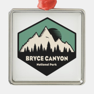 Nationaal Park Bryce Canyon Metalen Ornament