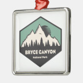 Nationaal Park Bryce Canyon Metalen Ornament (Links)