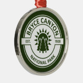 Nationaal Park Bryce Canyon Metalen Ornament (Rechts)