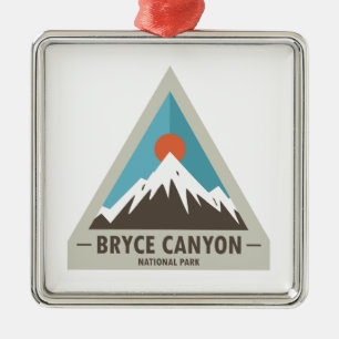 Nationaal Park Bryce Canyon Metalen Ornament