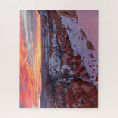 Nationaal park Bryce Canyon op zonsopgang in de wi Legpuzzel (Verticaal)