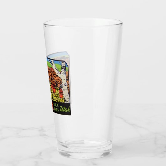 Nationaal park Bryce Canyon - Pint Glass Glas (Links)