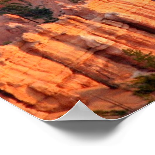 Nationaal Park Bryce Canyon Poster (Hoek)