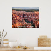 Nationaal Park Bryce Canyon Poster (Keuken)