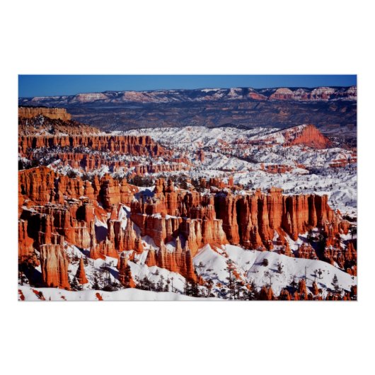 Nationaal Park Bryce Canyon Poster (Voorkant)