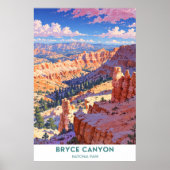 Nationaal Park Bryce Canyon Poster (Voorkant)