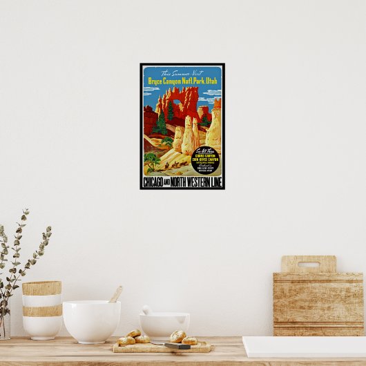 Nationaal Park Bryce Canyon Poster (Keuken)
