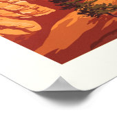 Nationaal Park Bryce Canyon Poster (Hoek)