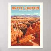 Nationaal Park Bryce Canyon Poster (Voorkant)