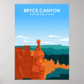 Nationaal Park Bryce Canyon Poster (Voorkant)