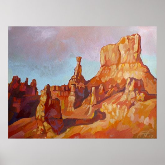 Nationaal Park Bryce Canyon Poster (Voorkant)