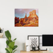 Nationaal Park Bryce Canyon Poster (Thuiskantoor)