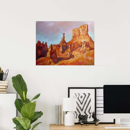 Nationaal Park Bryce Canyon Poster (Thuiskantoor)