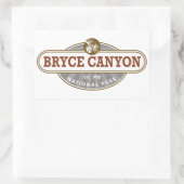 Nationaal Park Bryce Canyon Rechthoekige Sticker (Tas)