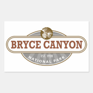 Nationaal Park Bryce Canyon Rechthoekige Sticker