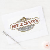 Nationaal Park Bryce Canyon Rechthoekige Sticker (Envelop)
