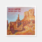 Nationaal Park Bryce Canyon Servetten (Voorkant)