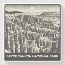 Nationaal Park Bryce Canyon Stenen Onderzetter