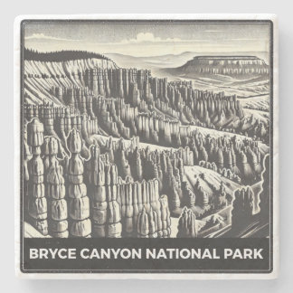 Nationaal Park Bryce Canyon Stenen Onderzetter
